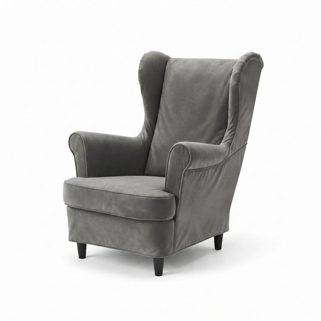 Strandmon stoel Fluweel 18 — Norsemaison [nm-render]