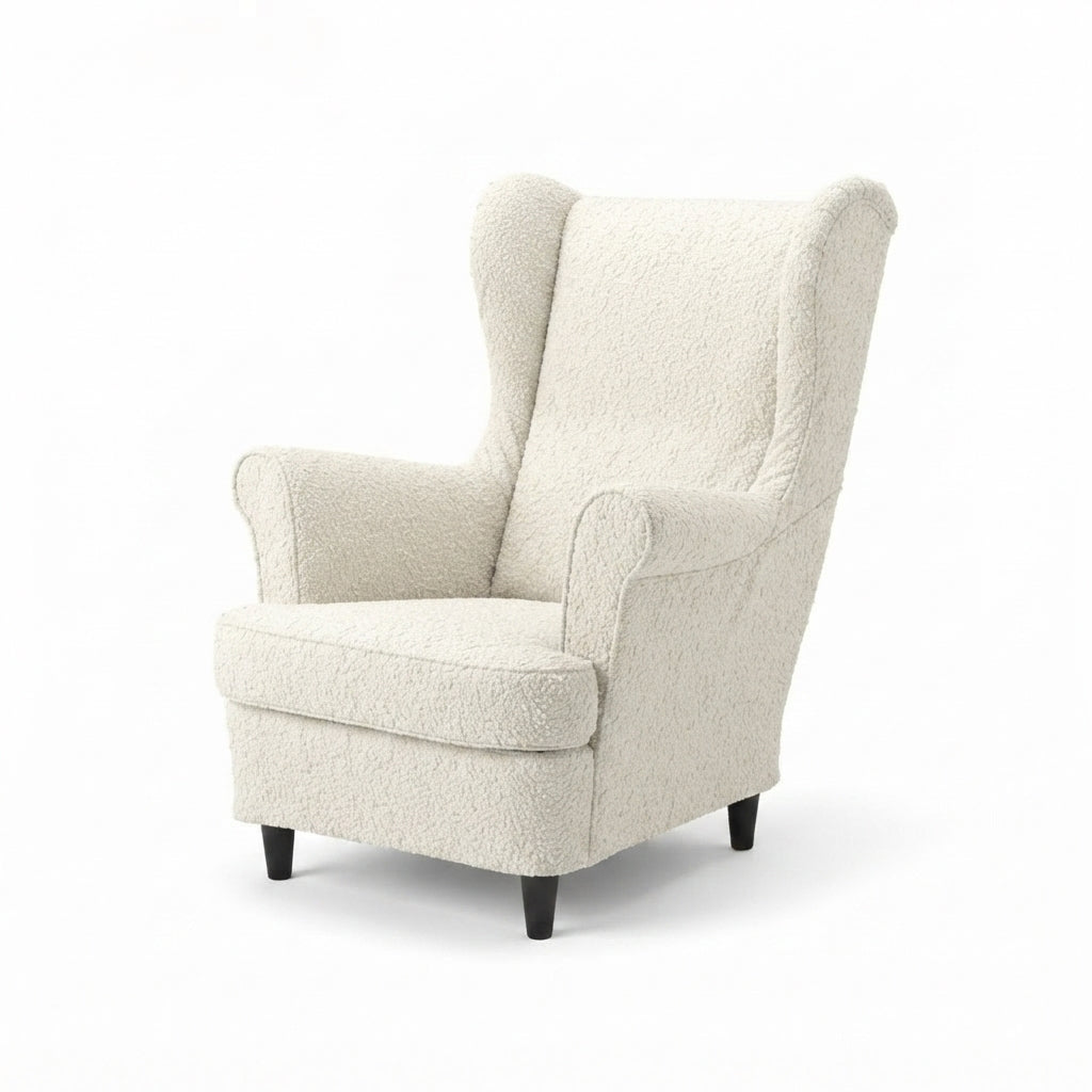 Strandmon stoel Royal Bouclé 1 — Norsemaison [nm-render]