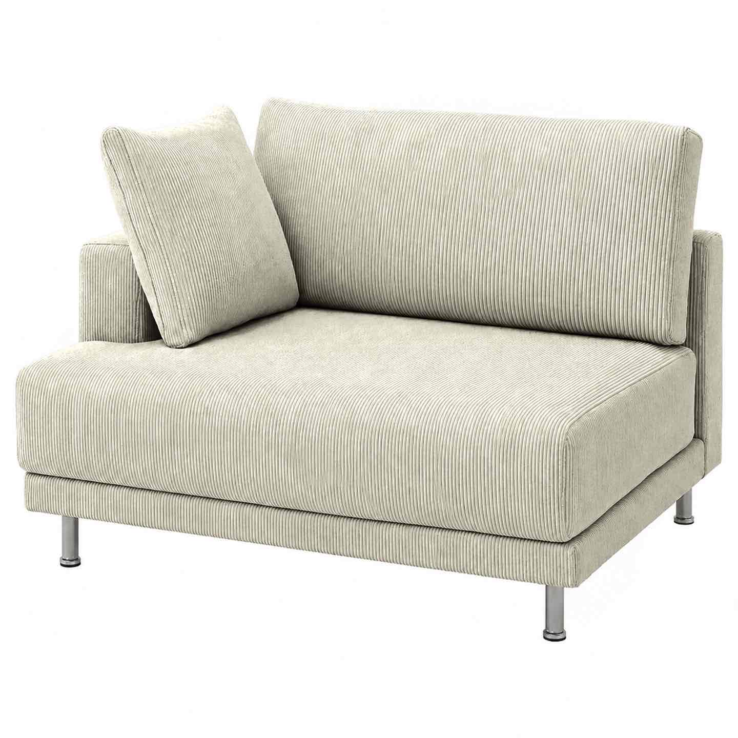 Uppåkra 1.5-seat module with left armrest cover