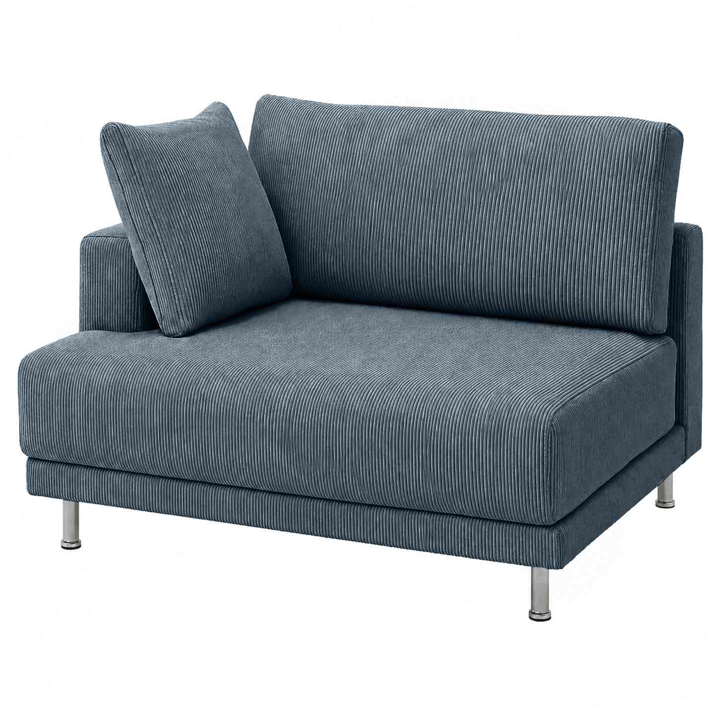 Uppåkra 1.5-seat module with left armrest cover