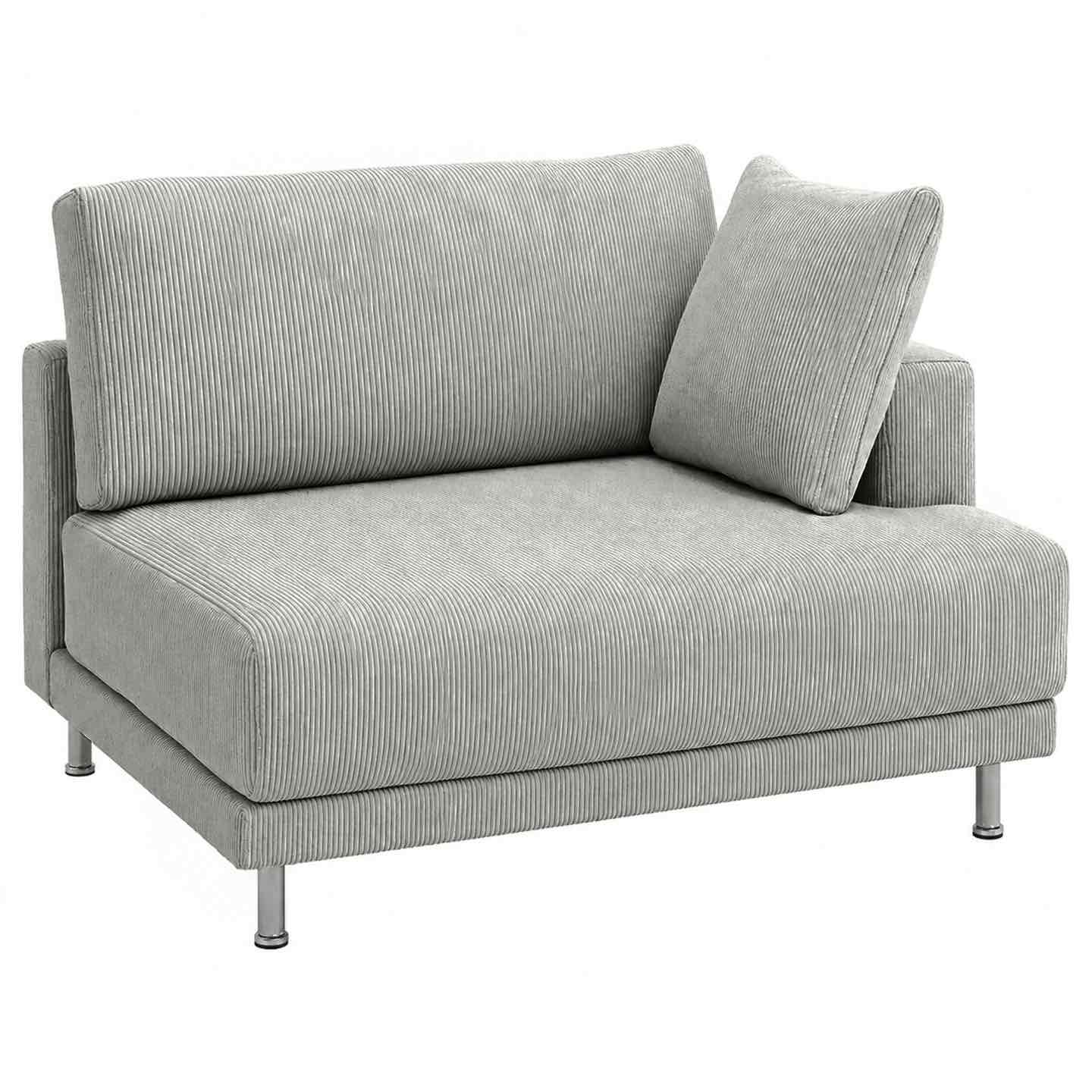 Uppåkra 1.5-seat module with right armrest cover