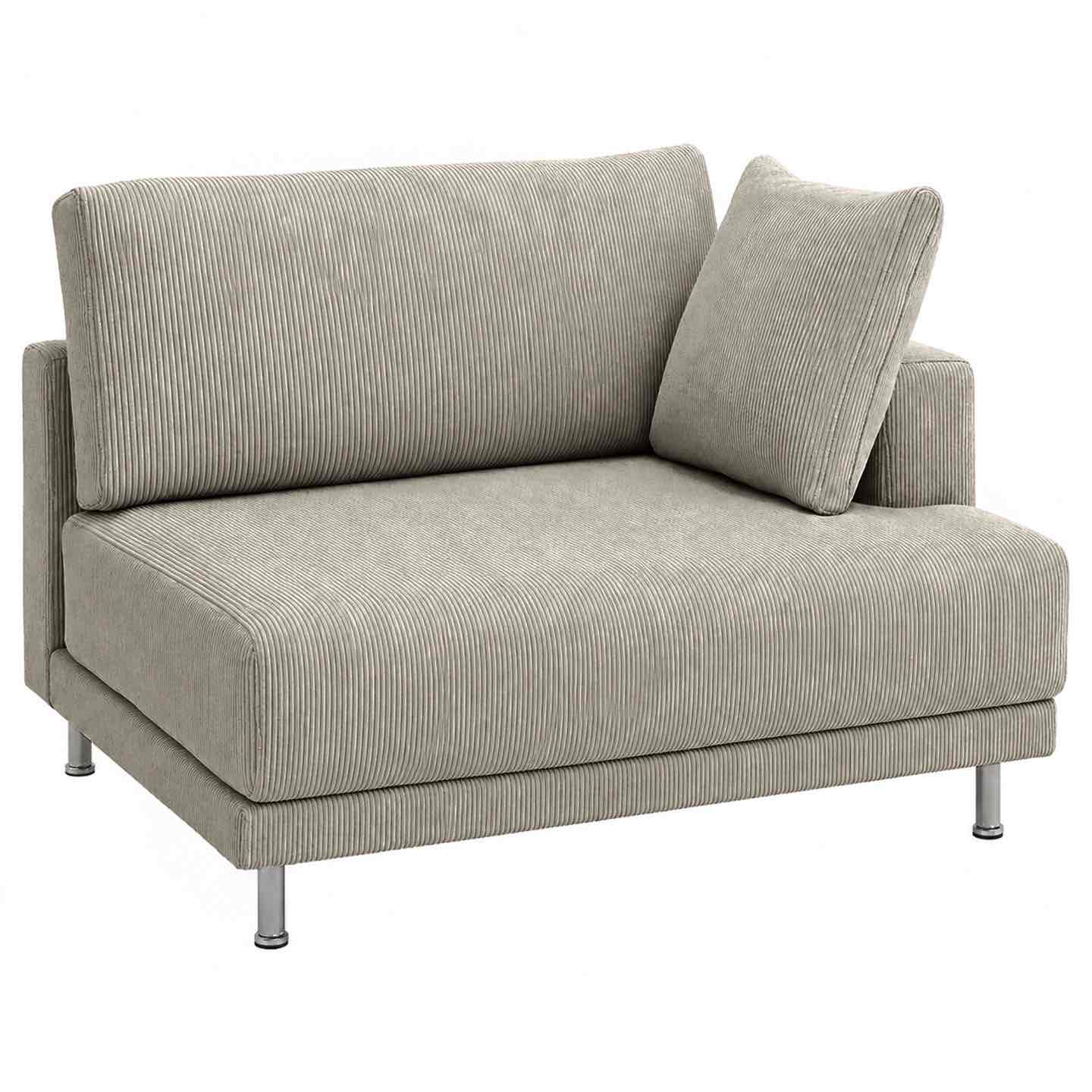 Uppåkra 1.5-seat module with right armrest cover