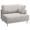 Uppåkra 1.5-seat module with right armrest cover