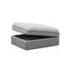 Vallentuna seat module with storage cover