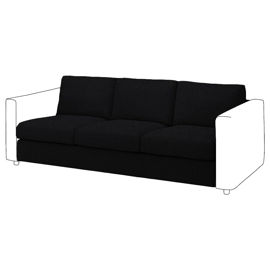 Vimle 3-seat Sofa bed Element Cover