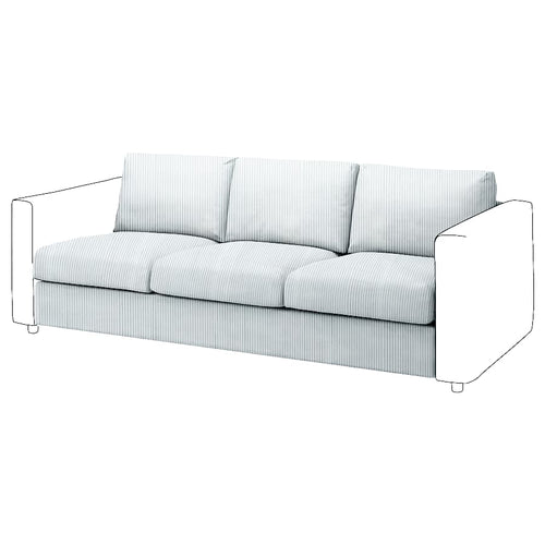 Vimle 3-zits Slaapbank Element hoes