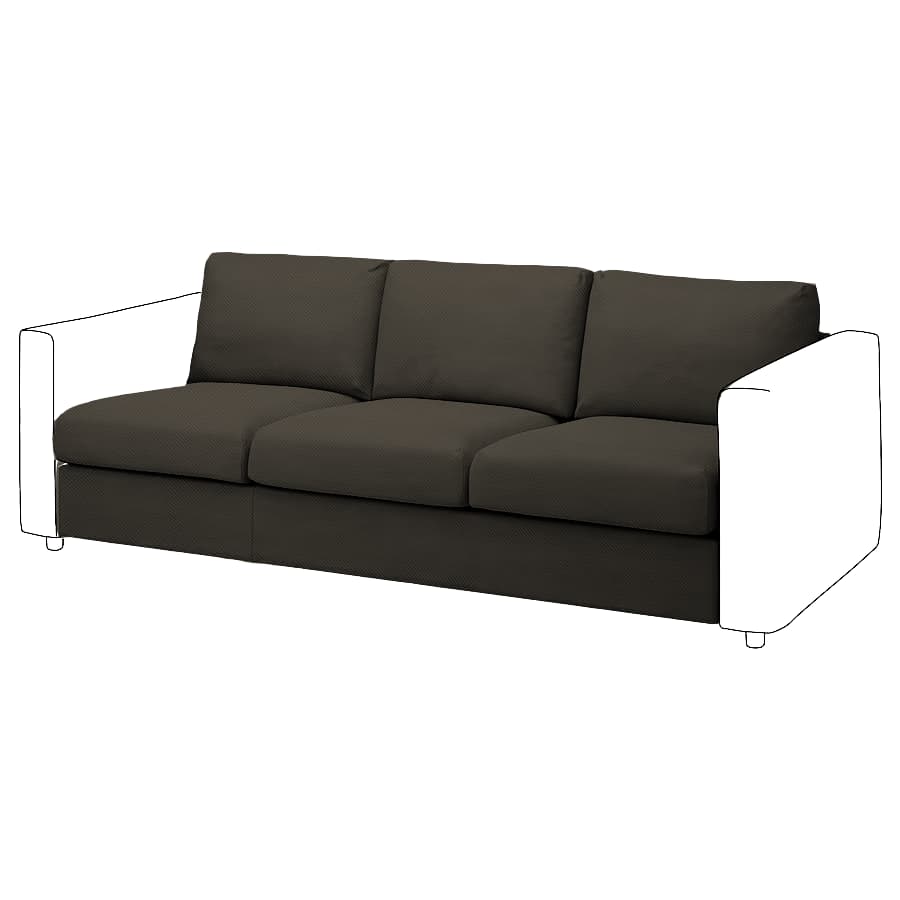 Vimle 3-seat Sofa bed Element Cover