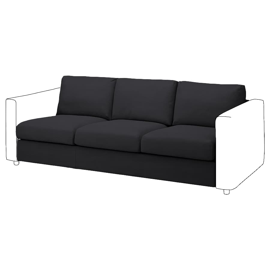 Vimle 3-seat Sofa bed Element Cover