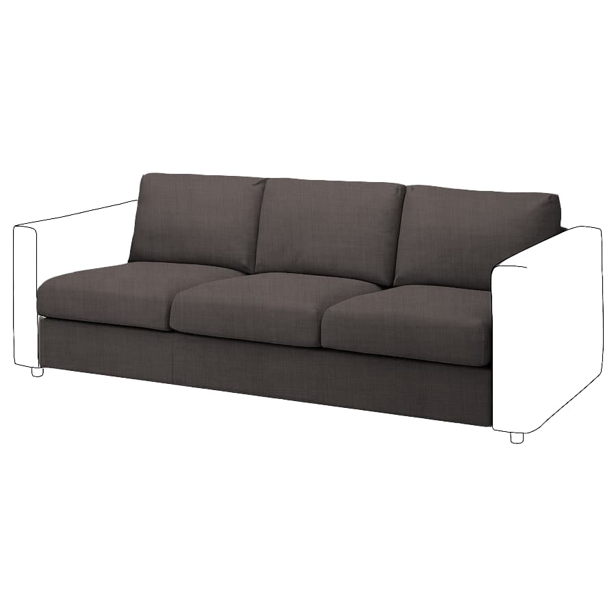 Vimle 3-seat Sofa bed Element Cover