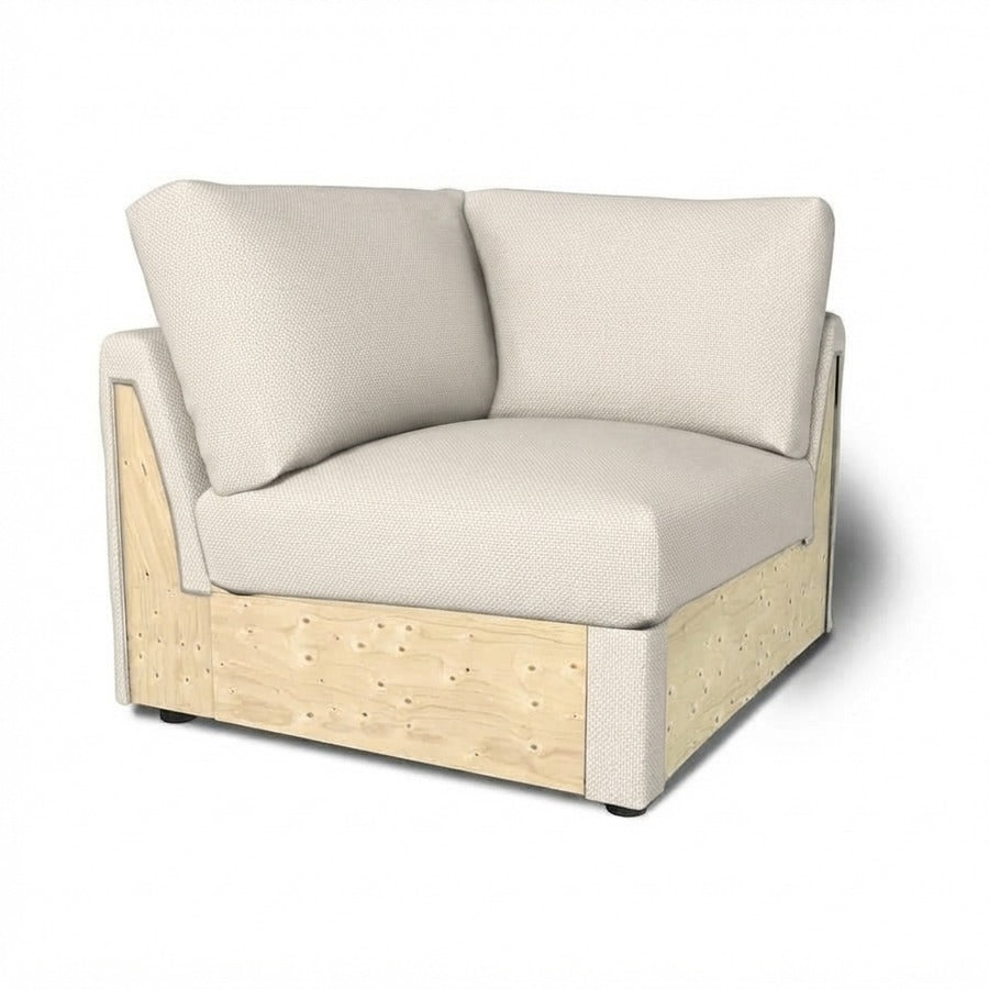 Fodera per elemento angolare Vimle - Classic Bianco sporco #1