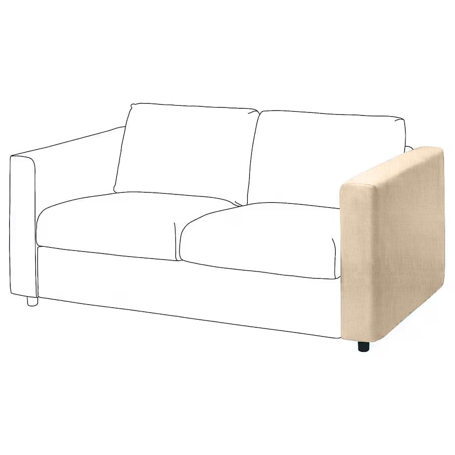 Vimle smalle armleuning hoes